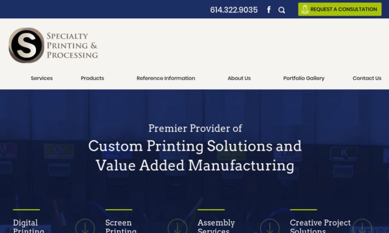 Specialty Printing and Processing