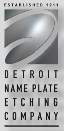 Detroit Name Plate Etching Company, Inc. Logo